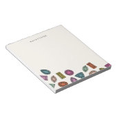 Pareltjes Notitieblok - Koolstof (Schuin)