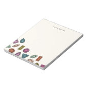 Pareltjes Notitieblok - Koolstof (Linkerzijde)