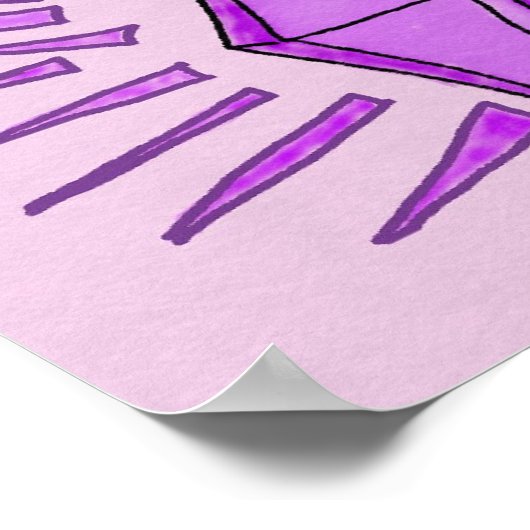 Pareltjes Poster (Hoek)