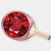 Pareltjes Tafeltennisbatje (Zijkant)