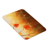 Pareltjes van een Autumn Morning Flexible Magnet Magneet (Rechterzijde)