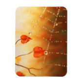 Pareltjes van een Autumn Morning Flexible Magnet Magneet (Verticaal)