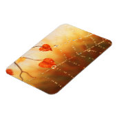 Pareltjes van een Autumn Morning Flexible Magnet Magneet (Linkerzijde)