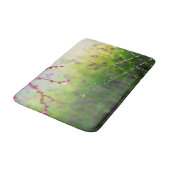 Pareltjes van een voorjaars ochtendbad badmat (Gekanteld)