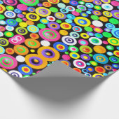 Pareltjes Verpakkingspapier Cadeaupapier (Hoek)