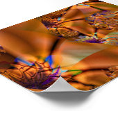 Pareltjes voor je fijne fractale kunst poster (Hoek)