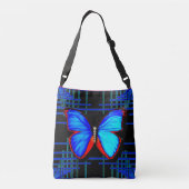 Parelvlinder  crossbody tas (Achterkant)