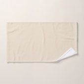 Parelwit vintage bad handdoek (Handdoek)