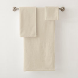 Parelwit vintage bad handdoek