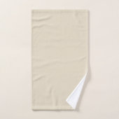 Parelwit vintage bad handdoek (Handdoek)