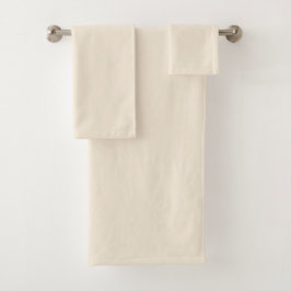Parelwit vintage bad handdoek