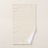 Parelwit vintage bad handdoek (Handdoek)