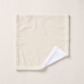 Parelwit vintage bad handdoek (Wasdoekje)