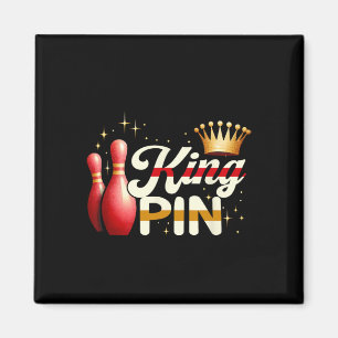 Paren Bowler League Bowling King Pin Dragen Cro Magneet