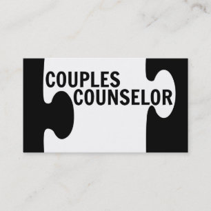 Paren Counselor Puzzle Piece Visitekaartje