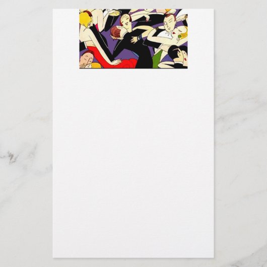  paren dansen briefpapier (Voorkant)