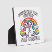 Paren die samen scheten blijven bij elkaar - grapp fotoplaat (Voorkant)