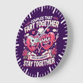 Paren die samen scheten blijven bij elkaar - grapp grote klok (Hoek)