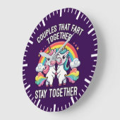 Paren die samen scheten blijven samen - Eenhoorn Grote Klok (Hoek)