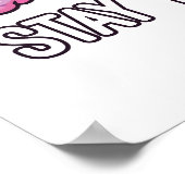 Paren die samen scheten blijven samen - Eenhoorn Poster (Hoek)