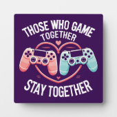 Paren die samen spelen - Gaming Coupe Lovers Fotoplaat (Voorkant)