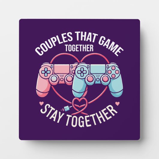 Paren die samen spelen - Gaming Coupe Lovers Fotoplaat (Voorkant)