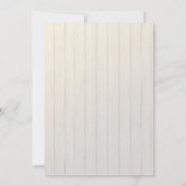 Paren Douche Script Typografie Roze Hortensia's Kaart (Achterkant)