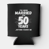 Paren getrouwd 50 jaar Funny 50th Jubileum Blikjeskoeler (Voorkant)