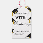 Paren goed met afstuderenHigh College Afstuderen Cadeaulabel (Voorkant)