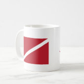 Paren goed met andere duikers koffiemok (Voorkant links)