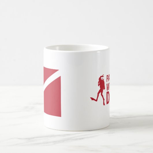 Paren goed met andere duikers koffiemok (Center)