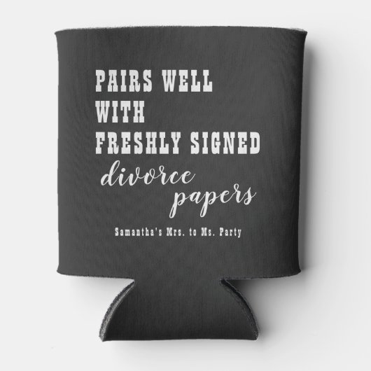 Paren Goed Scheiden Papier Zwart Net Gescheiden Pa Blikjeskoeler (Voorkant)