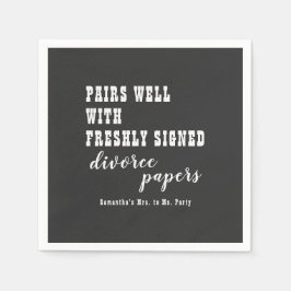 Paren Goed Scheiden Papier Zwart Net Gescheiden Pa Servet