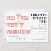 Paren Goed Scheiding Papers Coquette Champagne Par Kaart (Voorkant)
