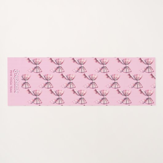 Paren goed w / terug naar school grappig roze geru yogamat (Achterkant (horizontaal))