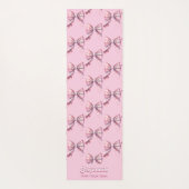 Paren goed w / terug naar school grappig roze geru yogamat (Achterkant)