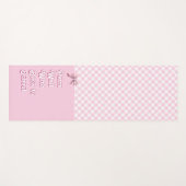 Paren goed w / terug naar school grappig roze geru yogamat (Voorkant (horizontaal))