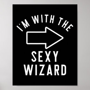 Paren Halloween kostuum Shirten Ik ben met de Y Wi Poster