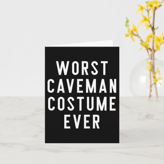 Paren Halloween Kostuum Shirten Worst Caveman Cos Kaart (Gele Bloem)