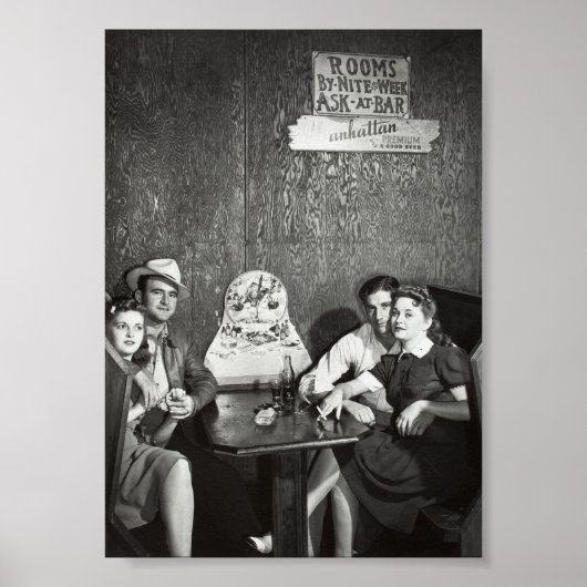 Paren in Juke Joint, 1939 Poster (Voorkant)