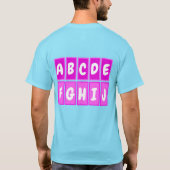 Paren met TEN-kleur T-shirt (Achterkant)