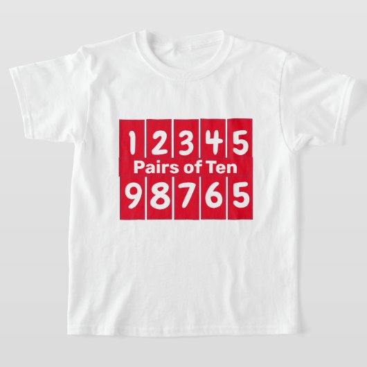 Paren met TEN-kleur T-shirt (Laagn)