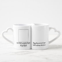 Paren mokken.  bruiloft koffiekopjes