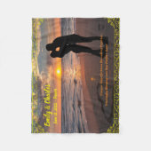 paren of bruiloft-wandbekleding fleece deken (Voorkant)