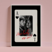 Paren poker spelen Kaart hoe gelukkig zijn we Poster