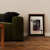 Paren poker spelen Kaart hoe gelukkig zijn we Poster