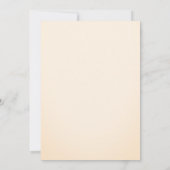 Paren Pompoen op de Weg Herfst Baby shower Kaart (Achterkant)