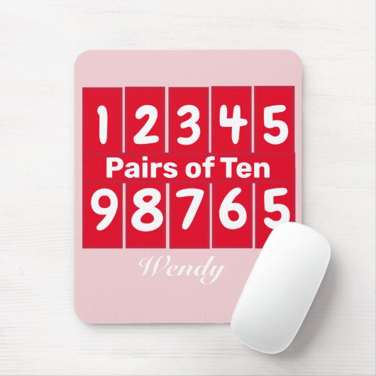 Paren van TEN Mousepad Muismat (Met muis)