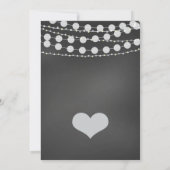 Paren vieren diner uitnodiging (Achterkant)