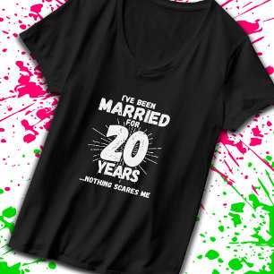 Paren zijn 20 jaar getrouwd Funny 20th Jubileum T-shirt